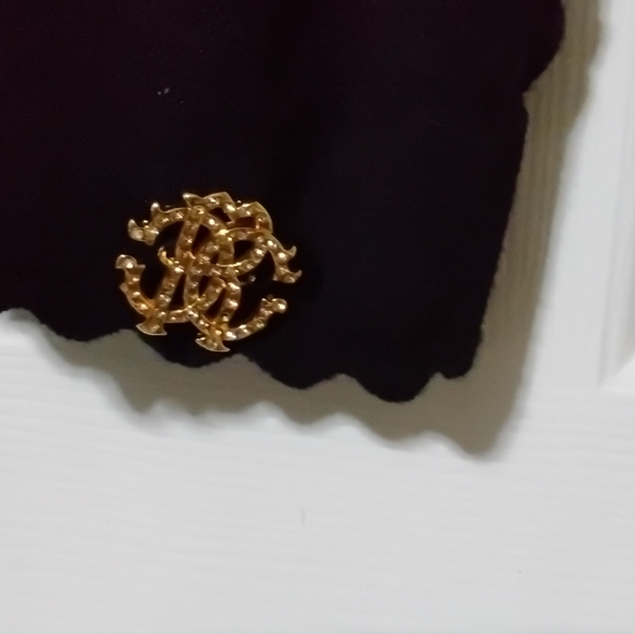 Roberto  Cavalli (Italian Designer) Black cameo  size med - Picture 2 of 2